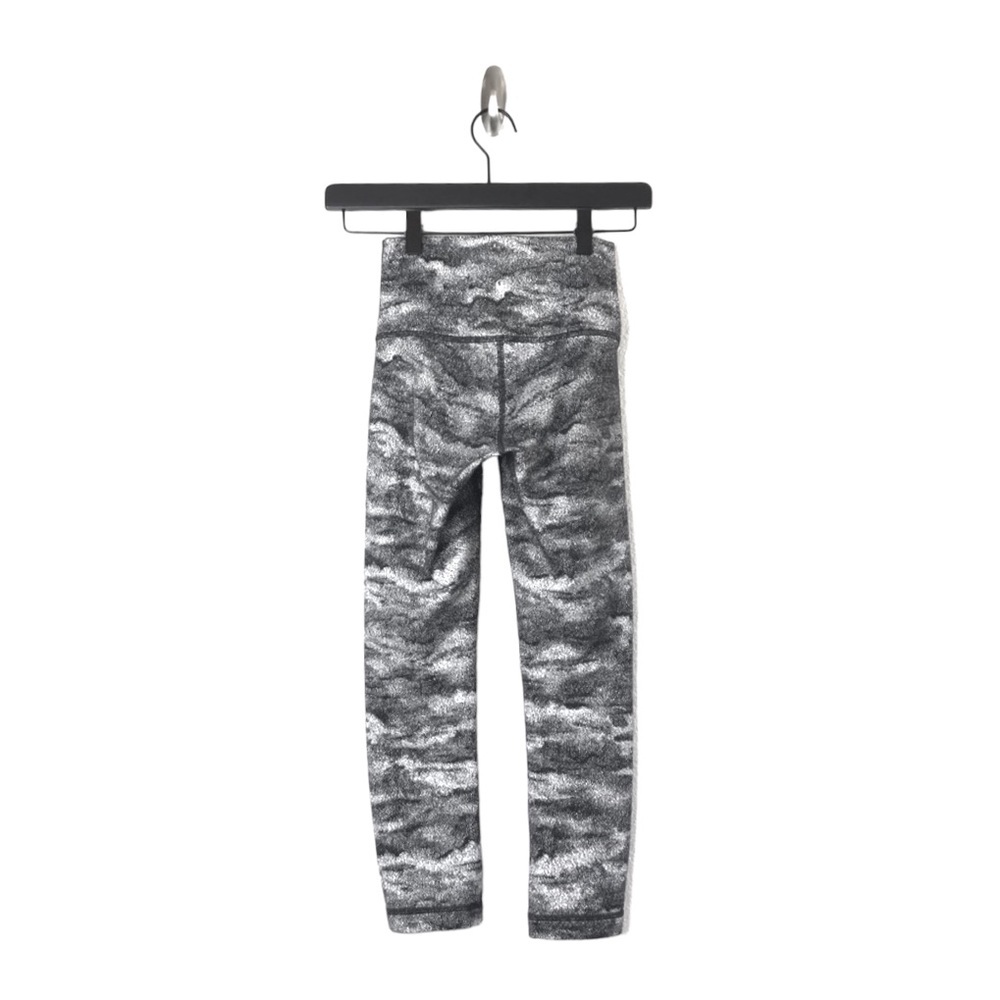 FINAL NEW Lululemon Wunder Under Crop Hi-Rise Luon Hazy Days - Picture 3 of 8